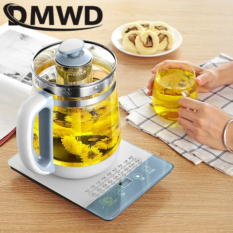 Многофункциональный Электрический чайник DMWD 1 5 л стеклянный для здоровья кашпо