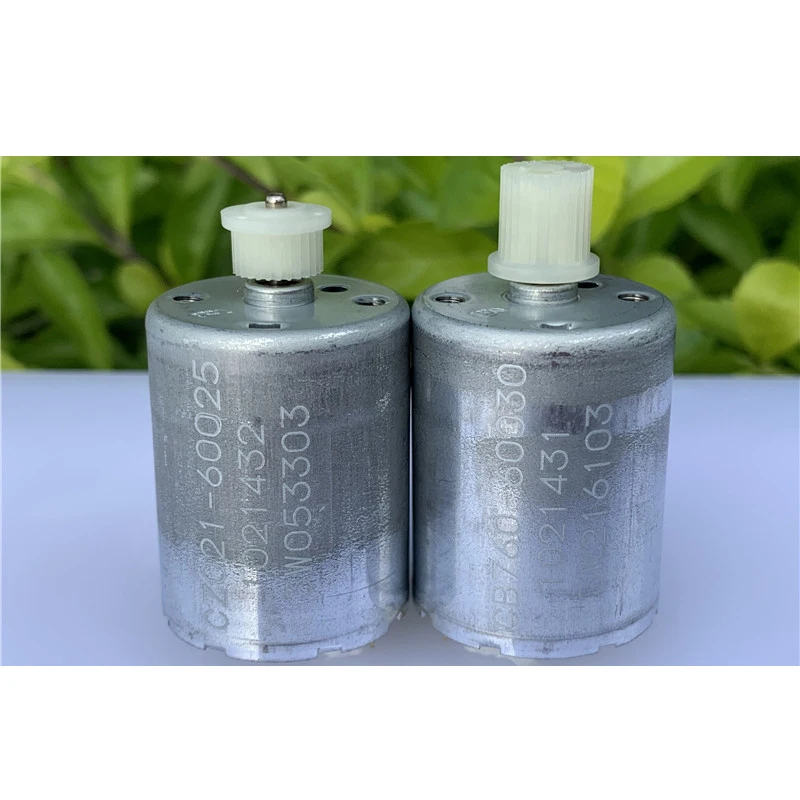 2520 об/мин 6250 DC5V 12V 370 Микро Мотор щетки с шкивом для принтера DIY игрушки|Двигатель