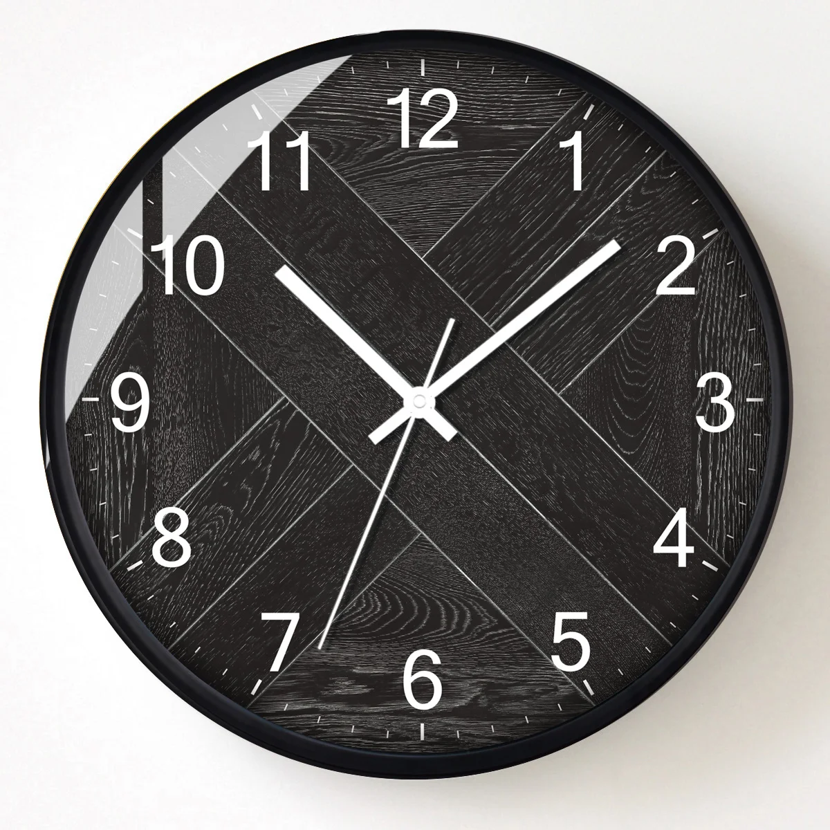 Скандинавские Роскошные бесшумные настенные часы простые минималистичные часы для гостиной креативный свет Роскошные Кварцевые Современные часы домашний декор C6T - Цвет: Style 14