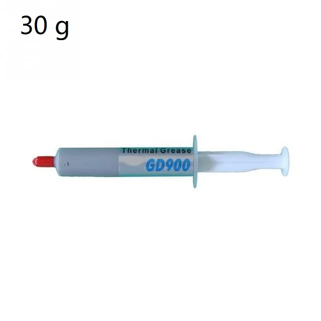 30g GD900 термопаста 1 г 30 г GD900 процессоры ЦПУ радиатор силиконовая штукатурка для радиатора Теплопроводящая Тепловая паста, смазка - Цвет: 30g