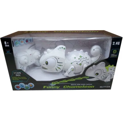 Remote Control Chameleon Toy Children'S Electric Voice Discoloration Dinosaur Robot Double Interaction Confrontation Game Toys