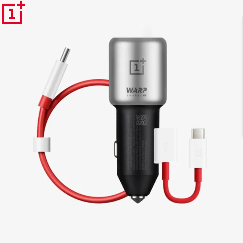 OnePlus Warp Charge 30 автомобильное зарядное устройство EU UK вход 12V 24V 4.5A выход 5V 6A Max для OnePlus 5/5 T/6/6 T/7/7pro - Тип штекера: Add OTG Date Cable