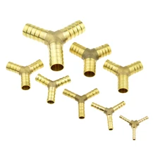 Best Offers Brass Splicer Pipe Fitting Y Shape 3 Way Hose Barb 4mm 6mm 8mm 10mm 12mm 16mm Copper Barbed Connector Joint Coupler Adapter Best Offers Brass Splicer Pipe Fitting Y Shape 3 Way Hose Barb 4mm 6mm 8mm 10mm 12mm 16mm Copper Barbed Connector Joint Coupler Adapter