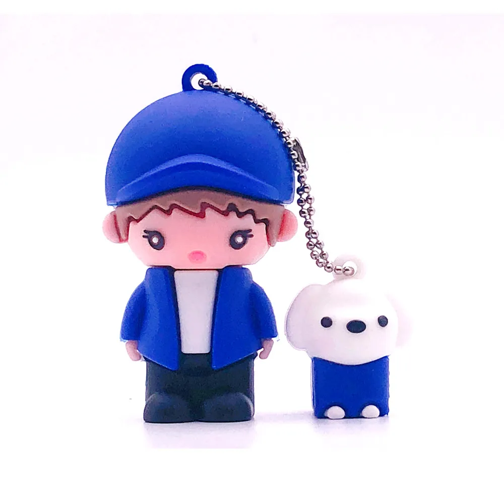 

Doll Cartoon Usb Flash Drive 32GB Flash Memory Stick High Speed 2.0 Pendrive 4GB 8GB 16GB 64GB 128GB 256GB Pen Drive Thumbdrives