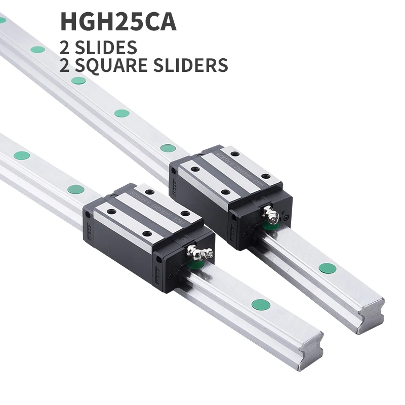 

HGR25 linear guide 25mm 2pc linear guide rail any length+ 2pc linear carriage HGH25CA or HGW25CC CNC parts free shipping