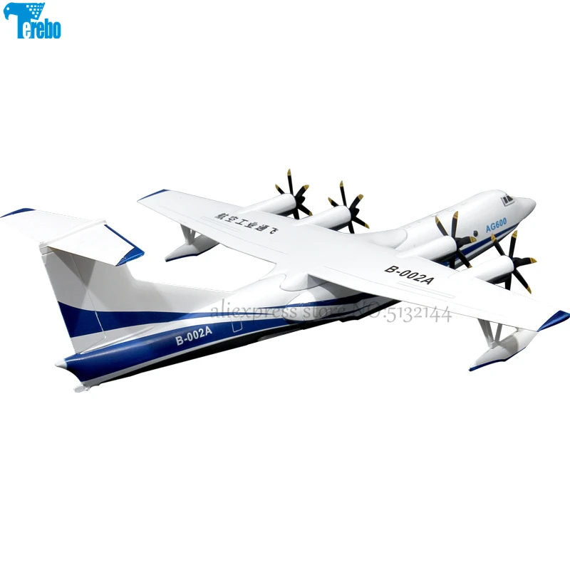 

Terebo China amphibious rescue large aircraft Kong Long 600 static ornaments AG600 military model collection gifts