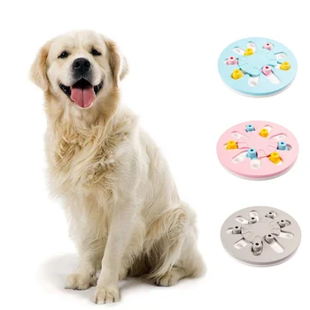 

Pet Fun Anti - Choking Slow Food Bow Pet Feeding Puzzle Toy-Slowing Feeding Speed, Cats And Dogs Game Plate Toy