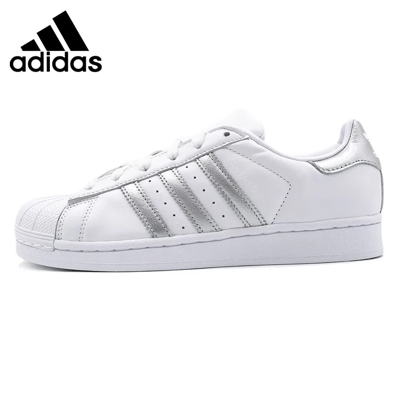 Оригинальные аутентичные 2018 Новый Adidas Originals суперзвезда для женщин классический Скейтборд обувь удобная спортивная обувь хорошее качество