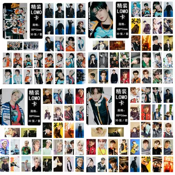 

Kpop NCT127 Neo Zone Punch Paper Lomo Card Yuta Mark Jaehyun Photocard Poster 30pcs
