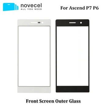 

10Pcs NovecelTouch Screen Front Panel Glass Lens Replacement for Huawei Ascend P7 P6 LCD Display Touch Front Outer External Lens