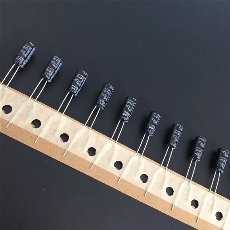 10pcs 10uF 16V SUNCON(SANYO) HC series 5x11mm 16V10uF Aluminum Electrolytic Capacitor | Электронные компоненты и