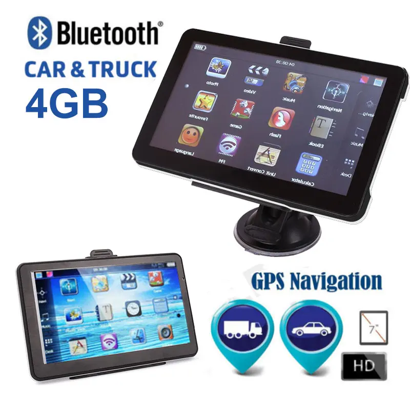 MP3 автомобильный навигатор Автомобильный gps навигатор Электроника Портативный gps навигатор для автомобилей