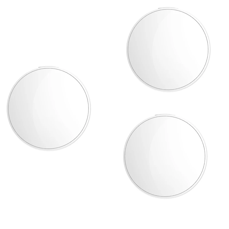 3pcs Умный светильник Xiaomi Mijia с датчиком Zigbee 3,0, светильник с функцией обнаружения, Интеллектуальная связь, водонепроницаемый, используется с интеллектуальным многомодовым шлюзом - Цвет: 3pcs
