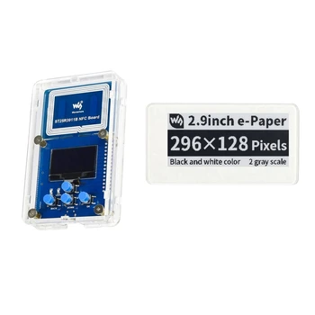 

Waveshare 1Pcs St25R3911B Nfc Development Kit, 1Pcs 2.9Inch Passive Nfc-Powered E-Paper Wireless Powering