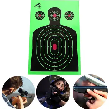 

Paper Target Target Stickers Archery Practice Shotgun Green Shooting Target Hunting Bow Hunter Training Outdoor Rifle