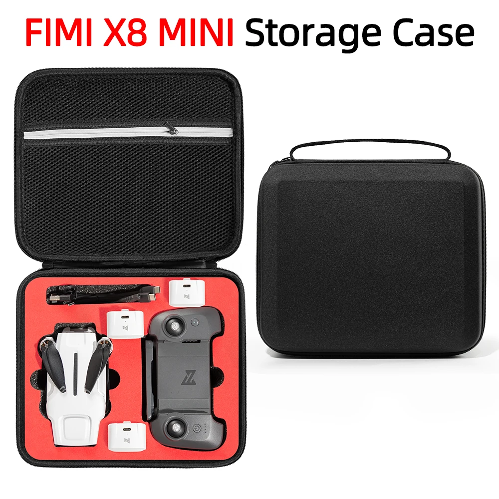 Case for Fimi X8 MINI Drone Accessories Storage Bag X8 Mini Shockproof Handbag Protective Box Carrying Case drone accessories,drone storage bag,drone storage case