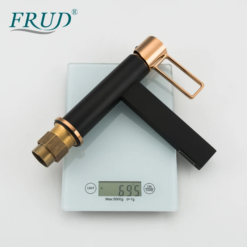 FRUD смеситель для ванной комнаты хромированный латунный Смеситель горячей и