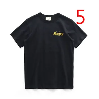

T-shirt summer thin section short-sleeved high-elastic tide brand solid color half-sleeved youth compassionate 7504
