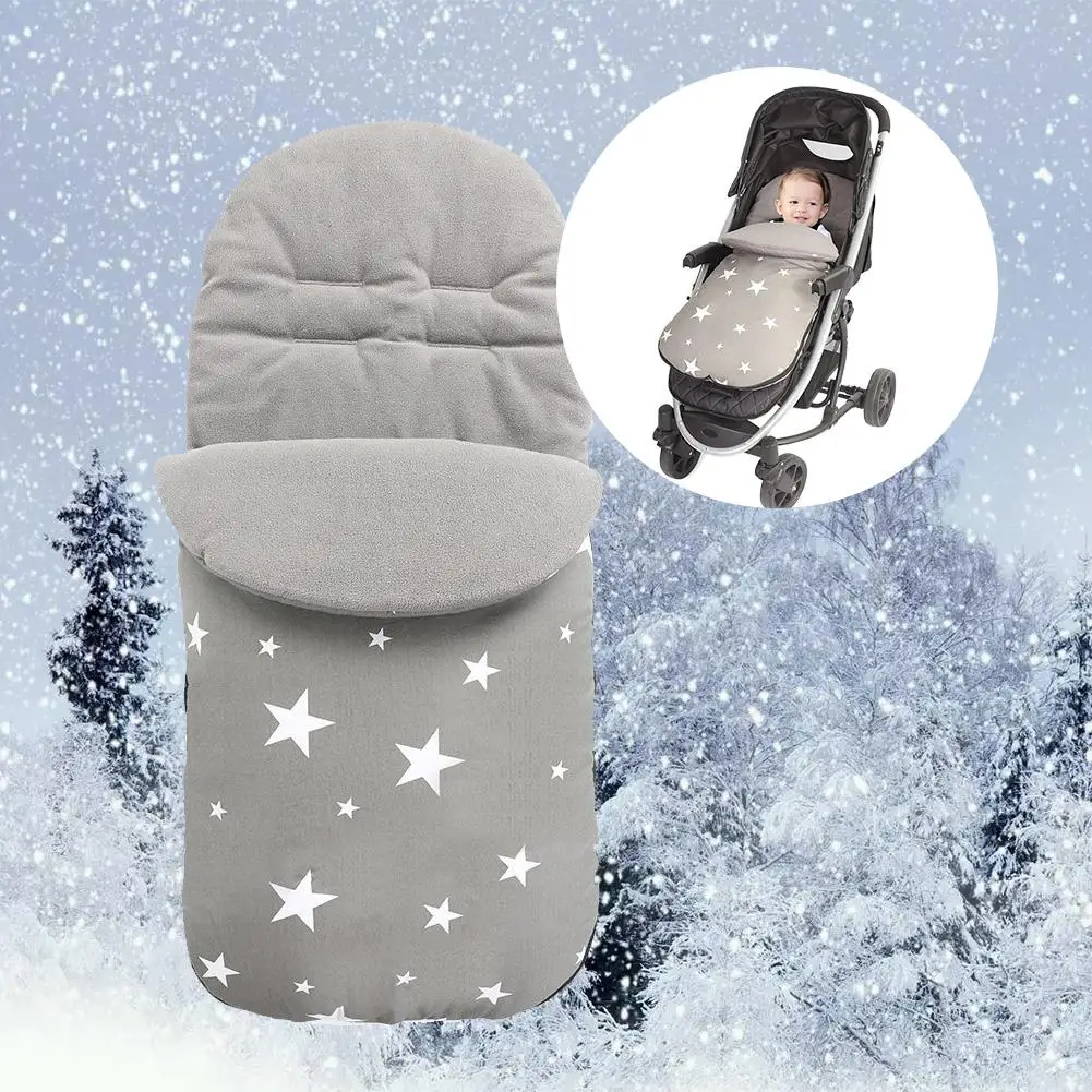 Детский спальный мешок для младенцев, зимний спальный мешок для коляски, плотные теплые спальные мешки для коляски, брендовый спальный мешок
