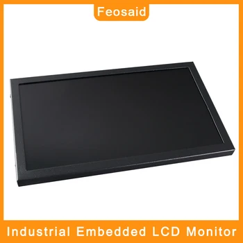 

Feosaid 10.1 inch industrial Computer monitor 10" Factory production monitoring monitor with VGA HDMI DVI TV AV USB input for PC