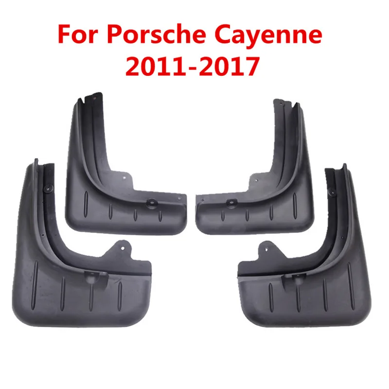 Автомобильный брызговик для Porsche Cayenne 2008-2010 2011-- брызговики брызговик крыло брызговиков - Цвет: Cayenne 2011-2017