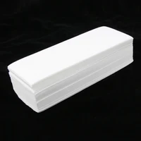 100 Pcs Non woven Depilatory Paper Waxing Strips for Legs Hair Removal Wax 2