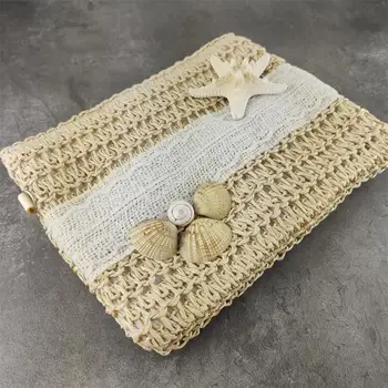 

boho Handmade Women Starfish Shoulder Bag Bohemian Boho Gypsy Hippy Ibiza Tribal Chic Music Festival Bucket Bag