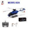 Original WLtoys XK K124 RC Drone 2.4G 6CH 3D 6G Mode Brushless RC Quadcopter Helicopter Remote Control Toys For Kids Gifts 1