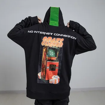 

UNCLEDONJM Men Hip Hop Patchwork Kanye west Hoodie Sweatshirt Harajuku Streetwear Hooded Pullover Cotton Autumn Winter TO8104