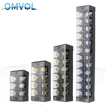 

TBC-6003 TBC-6004 TBC-6006 TBC-6012 Panel Mount Fixed Barrier 60A Terminal Block Connector