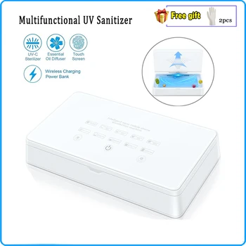 

Multi-function Sterilizer Ultraviolet Disinfection Cabinet Dryer Machine UV Sterilizer Box for Masks Mobile Phones Makeup Tools