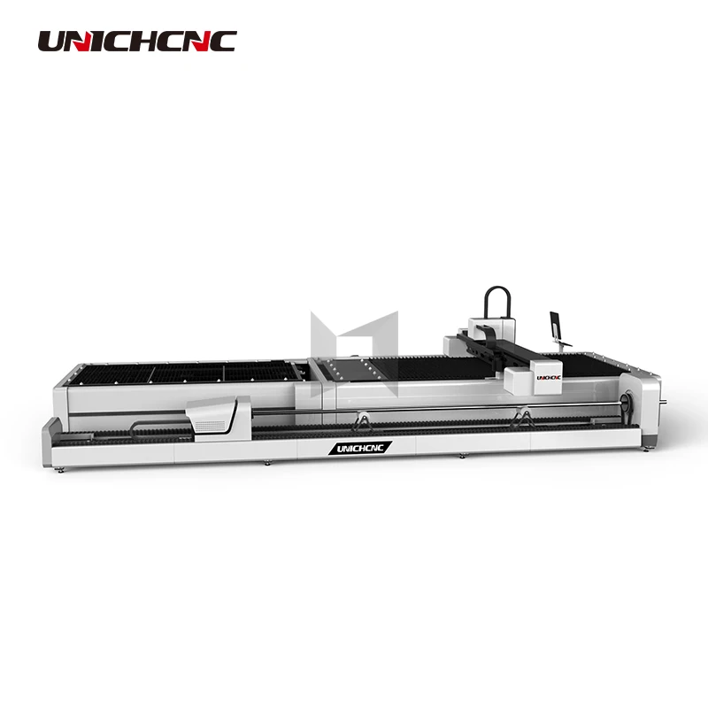 Дизайн машины cnc оптоволоконный лазерный резак для трубы/пластины