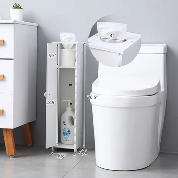 

Paper Towel Storage Narrow Cabinet 67.5cm High PVC