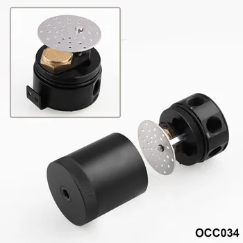 

Black 3 Holes Gasoline Pot Pot Container Universal +Connecting Hole New