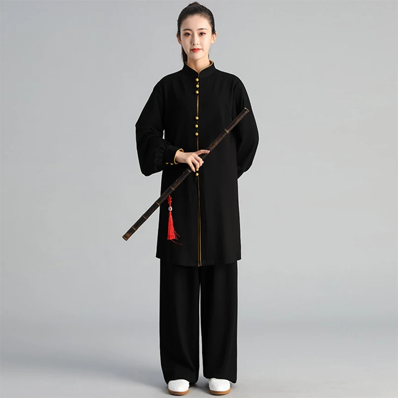 Набор для женщин Tai Chi, китайский кунг-фу, китайская одежда для женщин, для соревнований, шоу, одежда, цветы, высокое качество, набор мечей кунг-фу