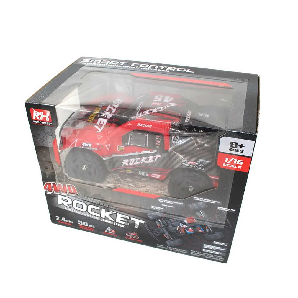 1621 1:16 2,4G 4WD матовый RC внедорожный автомобиль с дистанционным управлением большой ножной гусеничный автомобиль модель RTR игрушка для детей подарок
