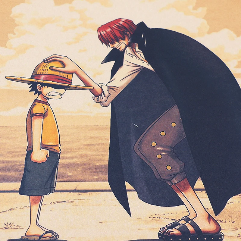 Luffy and shanks HD wallpaper | Pxfuel