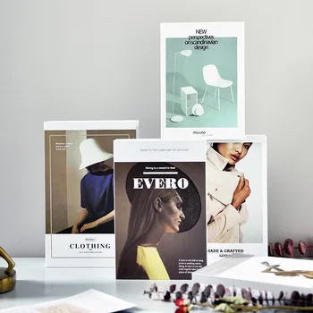 

6pcs Fake Books Decoration For Home Decorative Books Modern Simulation Fashion Book luxury Home Decor Club Hotel Model Room Soft