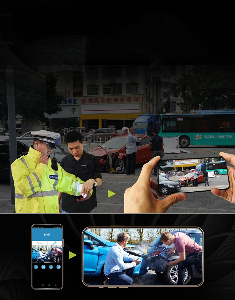 Maiyue star 1080P HD Автомобильный видеорегистратор камера wifi скорость gps координата ночного видения приборная панель 24H монитор парковки