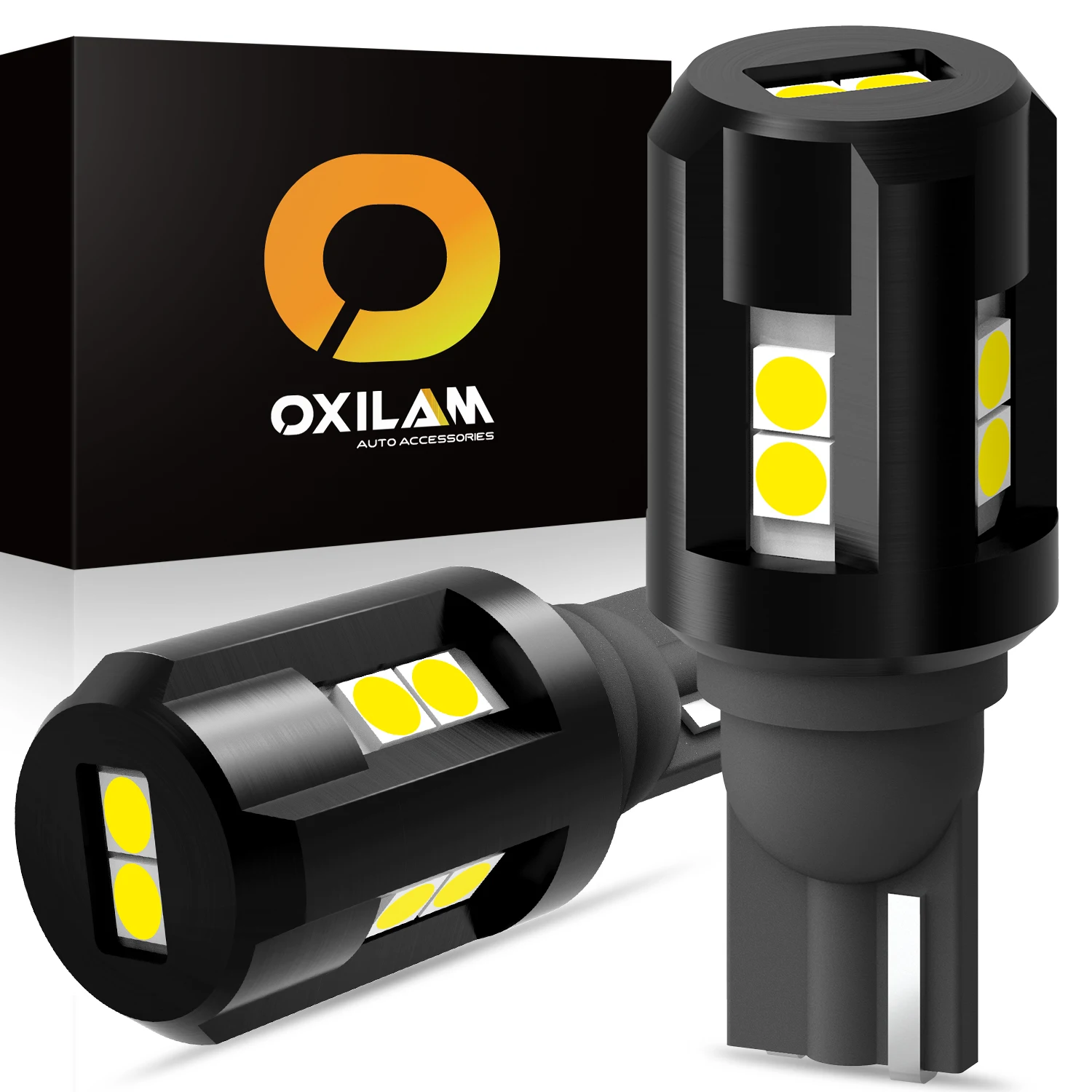 Светодиодная лампа заднего хода OXILAM T15 W16W 2 шт. 921 лм 912 9 Вт 6500 К | Автомобили и