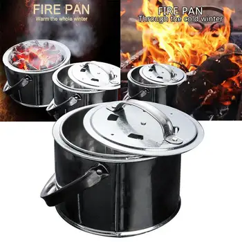 

Brazier Charcoal Heating Stove Stove Household Outdoor Stove Carbon Stove Hand Extraction Stove Outdoor Heating Carbon Stove