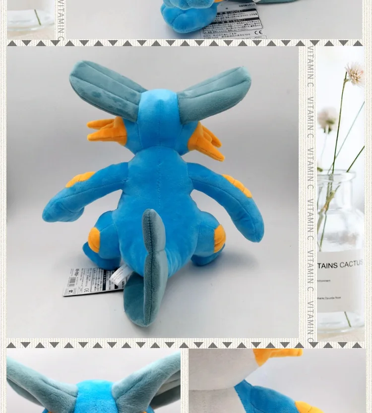 Takara Tomy чучела Marshtomp Эволюция плюшевая кукла игрушка Покемон Дети День рождения рождественские подарки