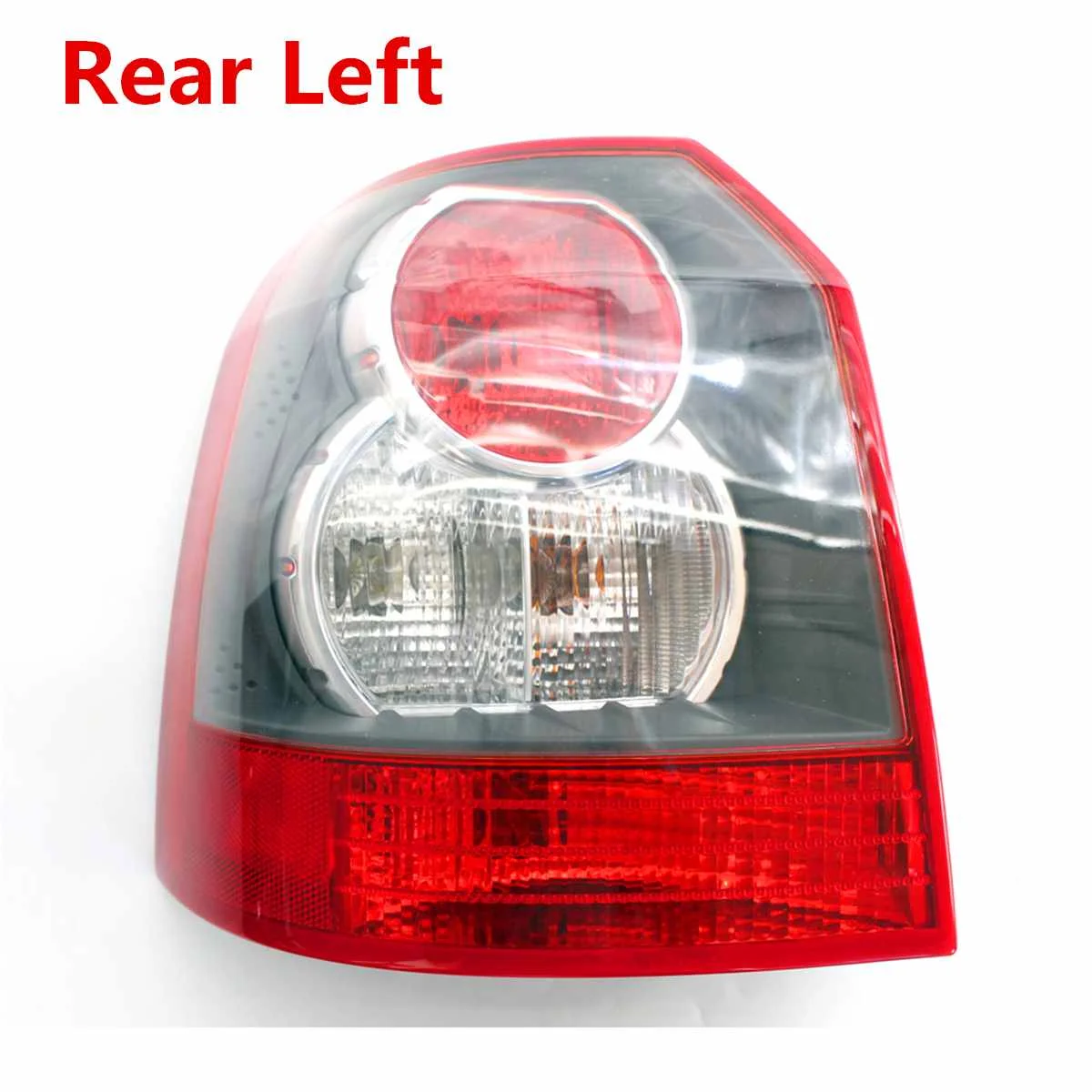 Красный и прозрачный Автомобильный задний светильник, задний светильник, стоп-сигнал, задний светильник, тормозной светильник, лампа для Land Rover freelander 2 2006 2007 2008 2009 2013 - Цвет: Left
