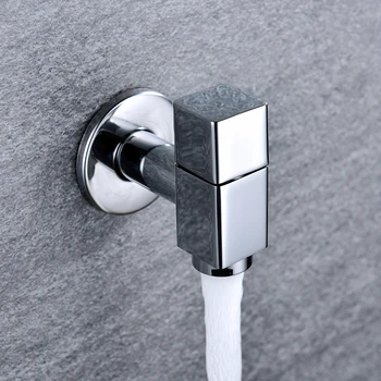 

High Quality Solid Brass Washing Machine Faucet Outdoor Garden Faucet 1/2" Inlet with 3/4" Thread Outlet Wall Mount Bibcock