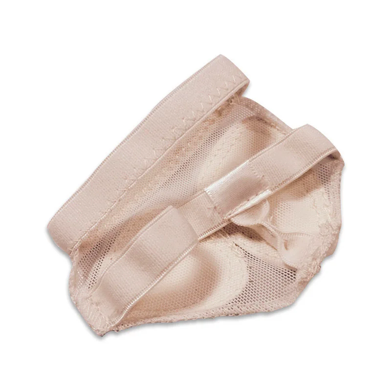 Soft Gymnastics Ballet Shoes Women's Mesh Breathable Half-toe Belly Dance Shoes Herringbone Models Wear-resistant Foot Socks