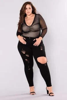 

Women's Butt Lift Super Comfy Stretch Denim Skinny Jeans Plus