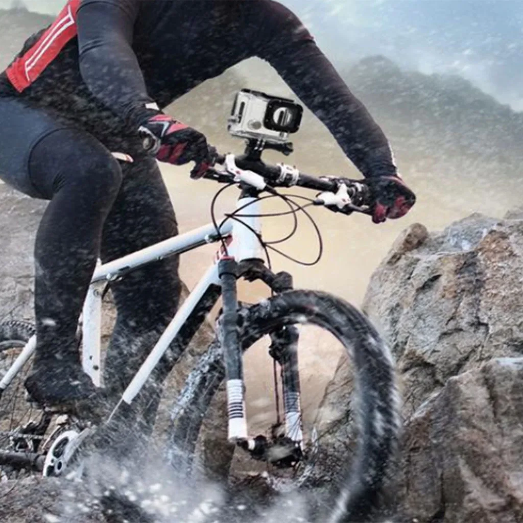 1 Piece 3-Prong Magnet Metal Magnetic Pedestal Tripod Mount Adapter Holder For Go pro