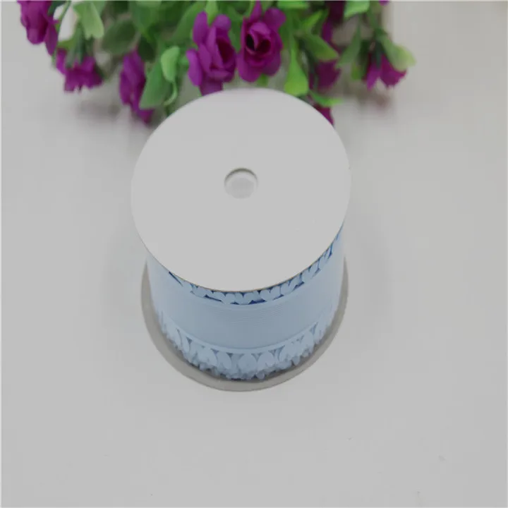 5  25mm20Yard Heart Shaped Lace Snow Yarn Ribbons For Diy Bow Hair Accessories Gift Wrap Belt Satin Ribbons Lace Ribbon