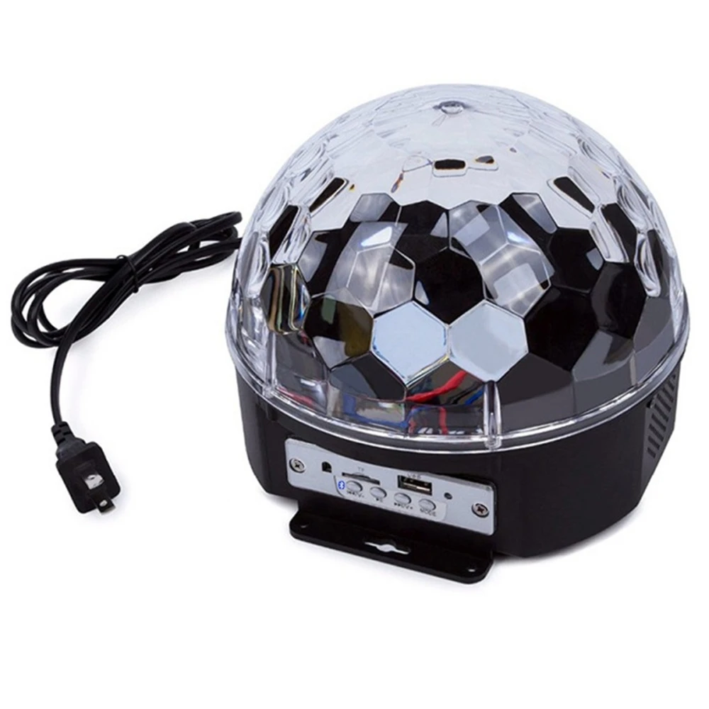 

Disco Ball Lights Party Lights Sound Activated Party Lights with Remote Control USB 6 Colors DJ Light Connection LED Stage Light