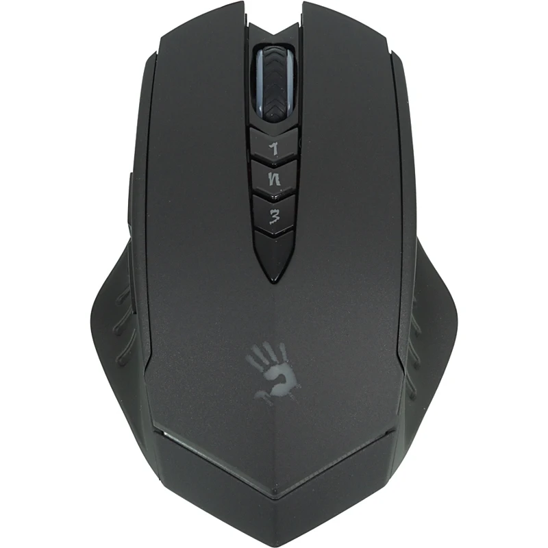 Мышь A4 Bloody V8 черный оптическая(3200dpi) USB игровая(8but